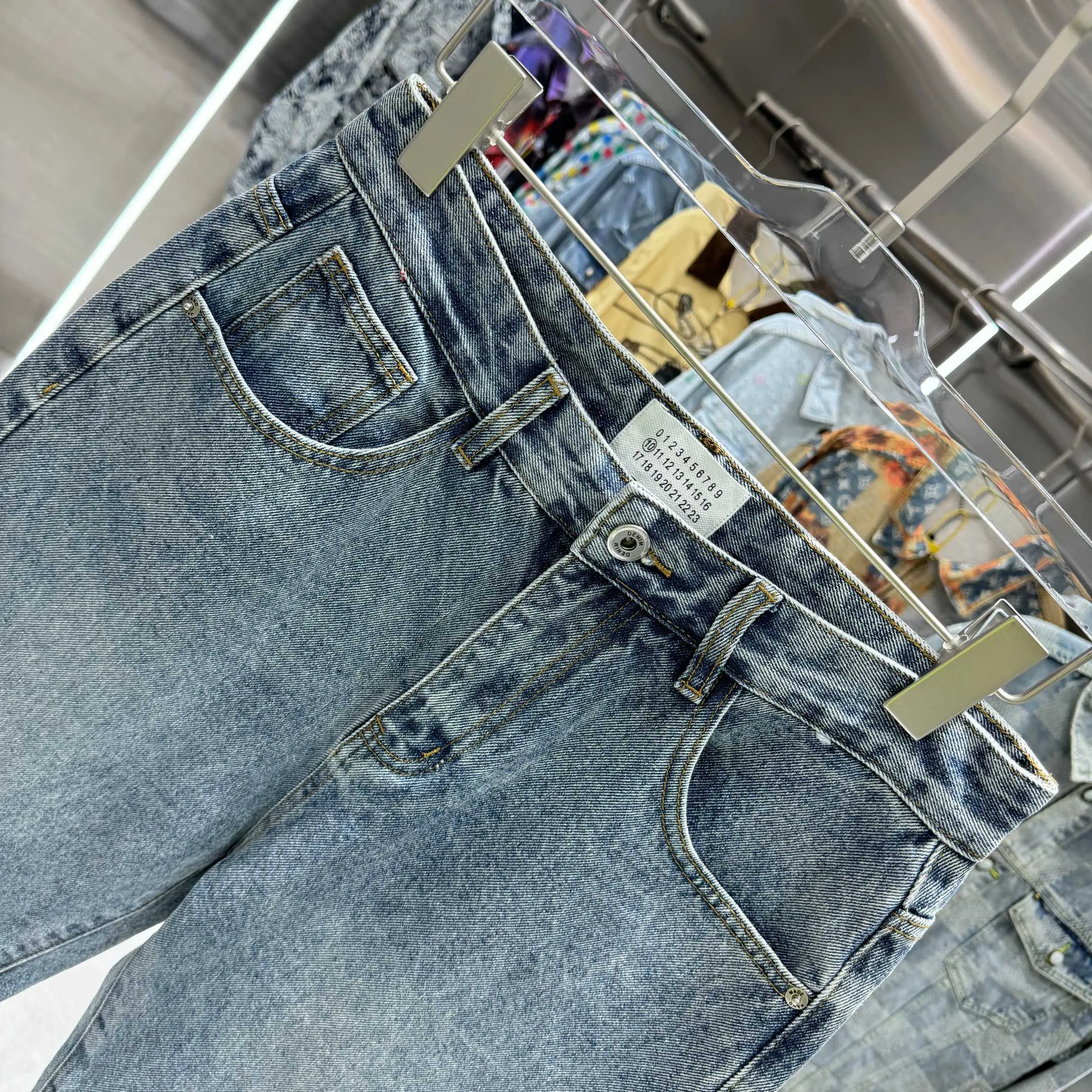 MM 6 25 LOGO ！ ~ ! , ! , Versatile Size：28 30 32 34 36 ：Blue